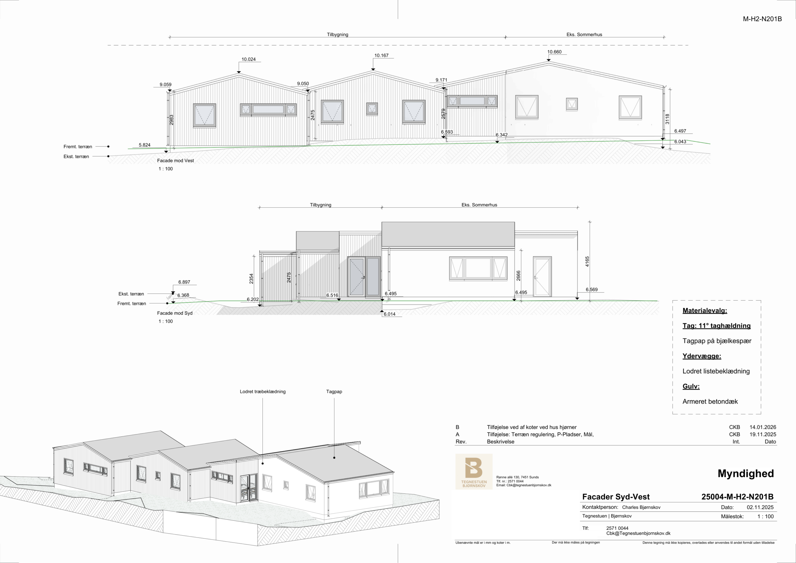 Tilbygning til sommerhus